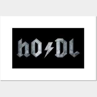 HODL ROCK Posters and Art